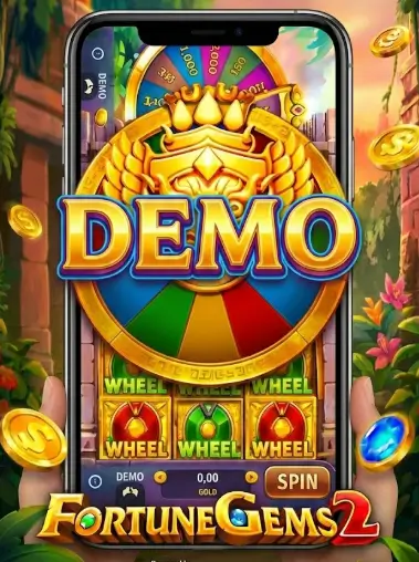 Guide showing how to play Fortune Gems 2 demo mode Guide showing how to play Fortune Gems 2 demo mode