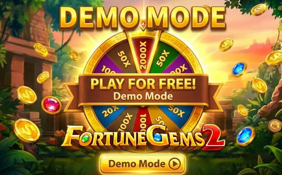 Fortune Gems 2 available to play for free in demo mode
